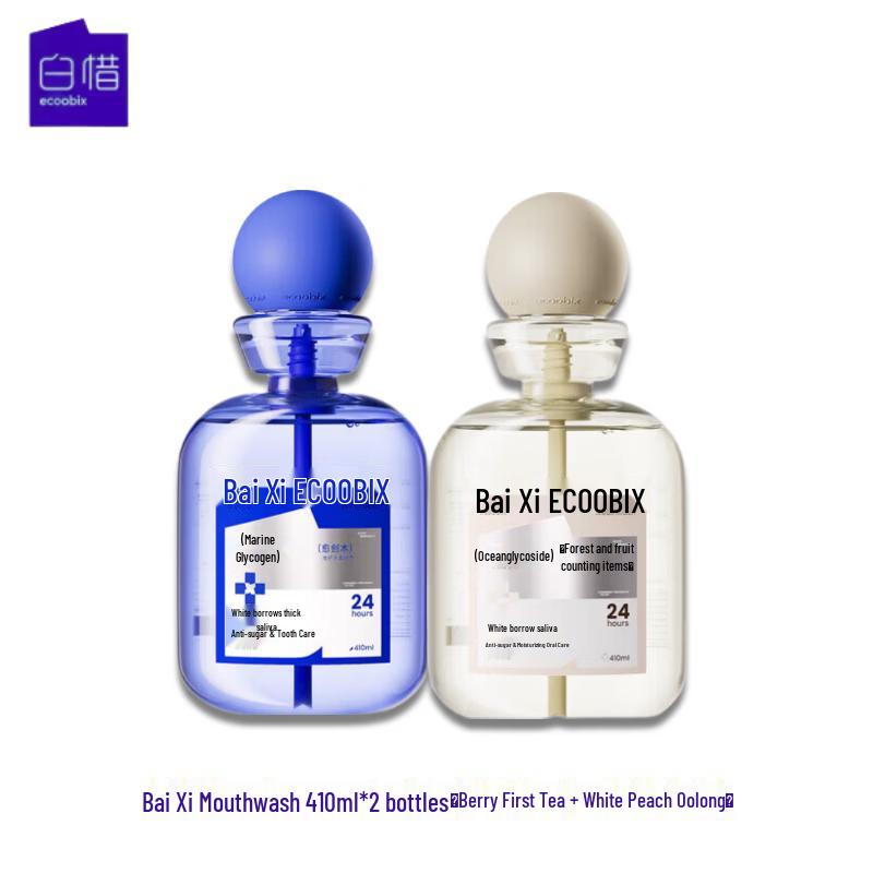 Baixi Probiotic Mouthwash 410ml Duo Pack
