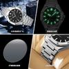 Top Brand New Fashion Men's Watch Alloy Octagon with Screw Decorative Ring Quartz Movement Amazon Explosions