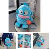 Sweet And Adorable Blue Cartoon Japanese Mermaid Monster Plush Doll Backpack
