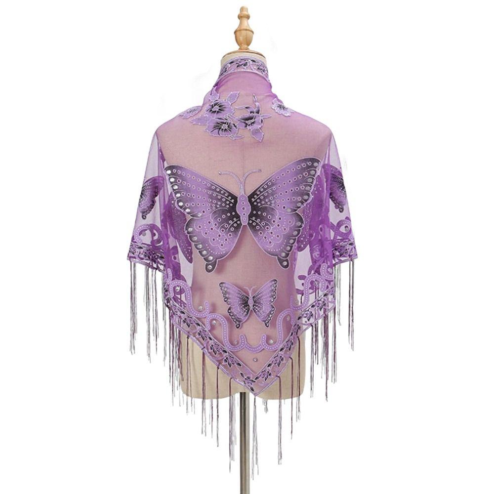 Sun Protection Hollow Lace Shawl Coat Thin Silk Scarf Headscarf For Women Lady Girl