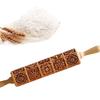 engraving rolling pin, rolling pin for dough with a pattern