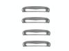 BRIGHTZ Mirage Chrome Door Handle Set Part Number 13835 A05A/A03A Covers, 4-Piece [DHC-NOBU-248-4PC],