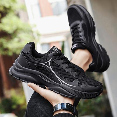 Men Running Shoes Men Sneakers Breathable Light Male Sport Shoes Comfortable Mesh Lace-up Flexible Soft Walking Jogging Shoes