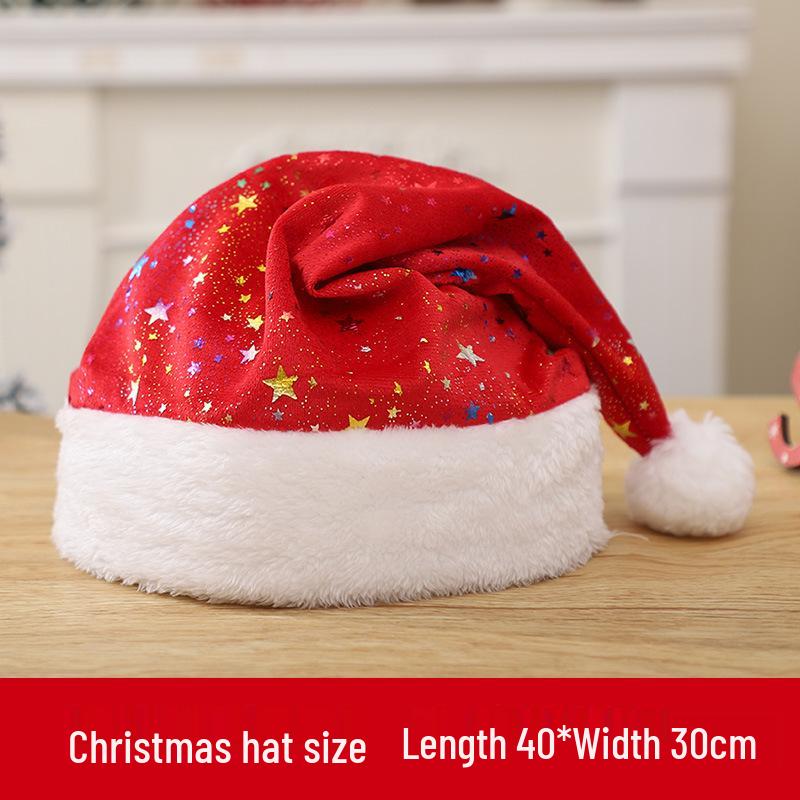 Christmas Plush Hat for Adults & Kids - Party Costume & Festival Decoration