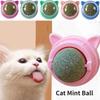 1 Pcs Natural Catnip Cat Wall Stick-on Ball Treats Healthy Natural Removes Hair Balls To Promote Digestion Pet Cat Grass Snacks