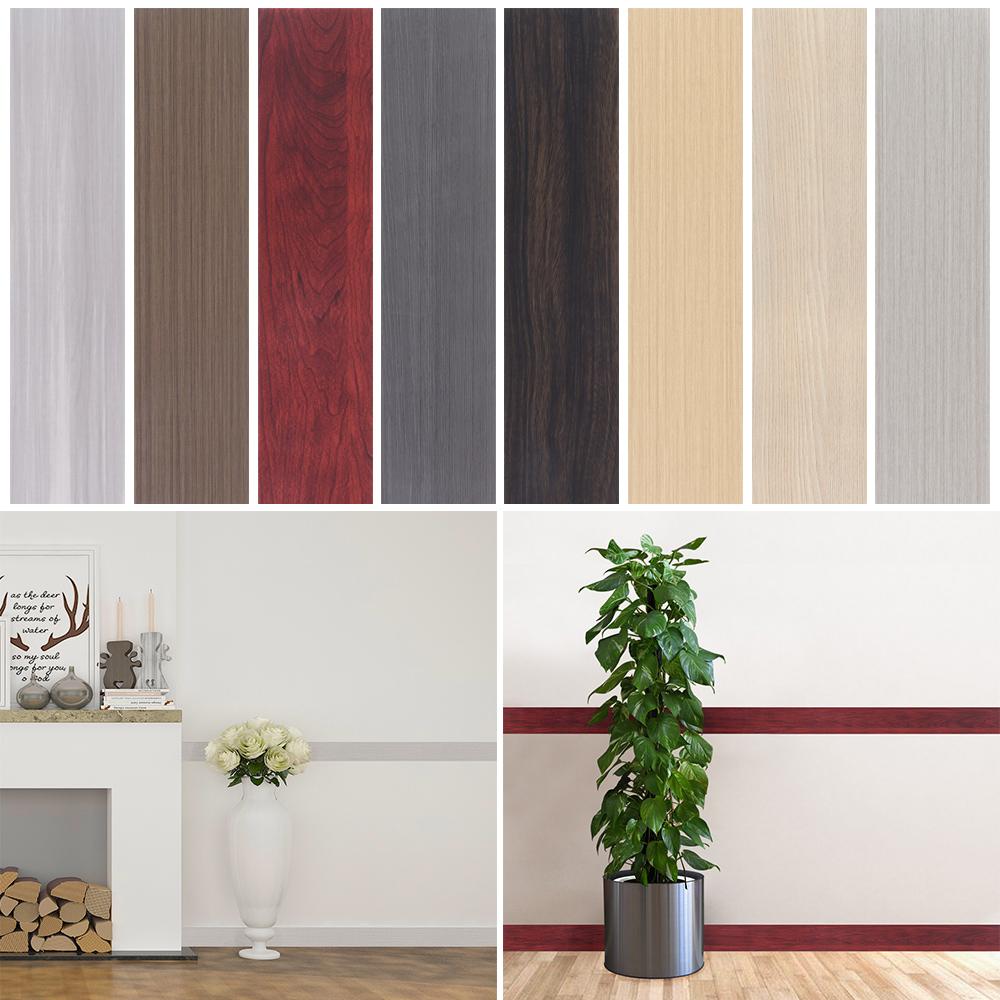 Self Adhesive Skirting Line Windowsill Waist Line Home Decor Corner Wallpaper