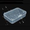 5Pcs Pp Boxes Rectangle Plastic Clear Dustproof Storage Case for Small Items Container Jewelry Earrings Beads Packaging Boxs