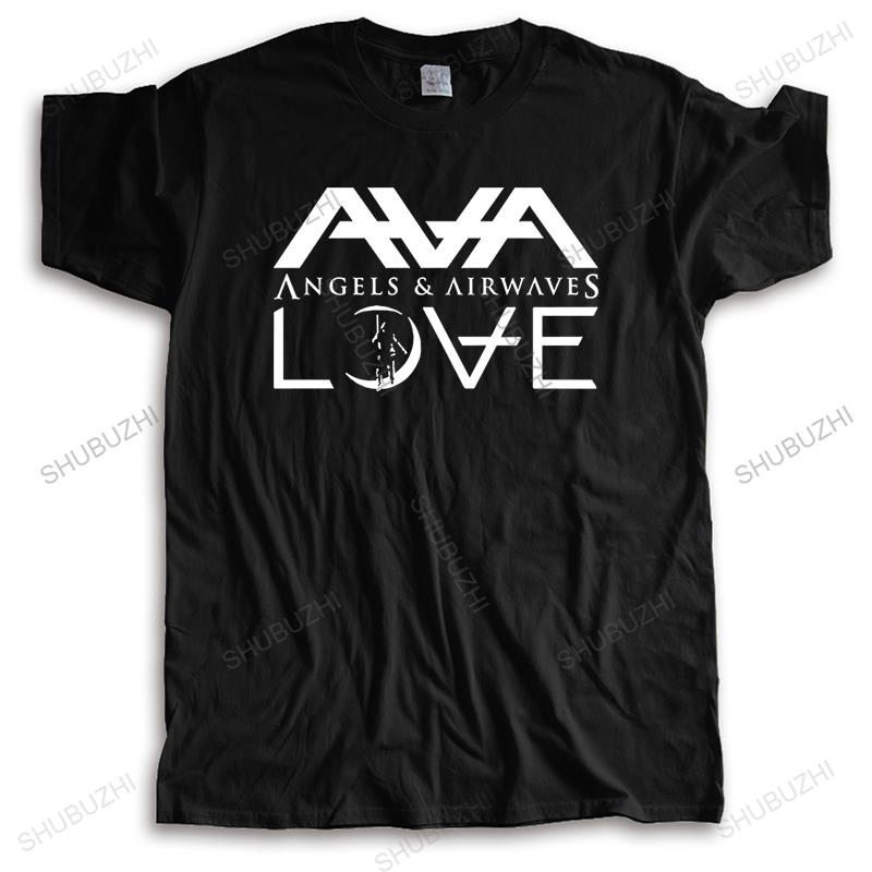 homme streetwear short sleeve casual funny t shirt Angels Airwaves Love AVA Brand Cotton cool crew neck Tshirt Drop Shipping