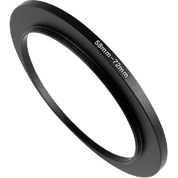 72-77mm Metal Step-Up/Down Ring Adapter Compatible with Mirrorless Cameras DSLR Lens, UV CPL ND Filter Thread Converter, Black