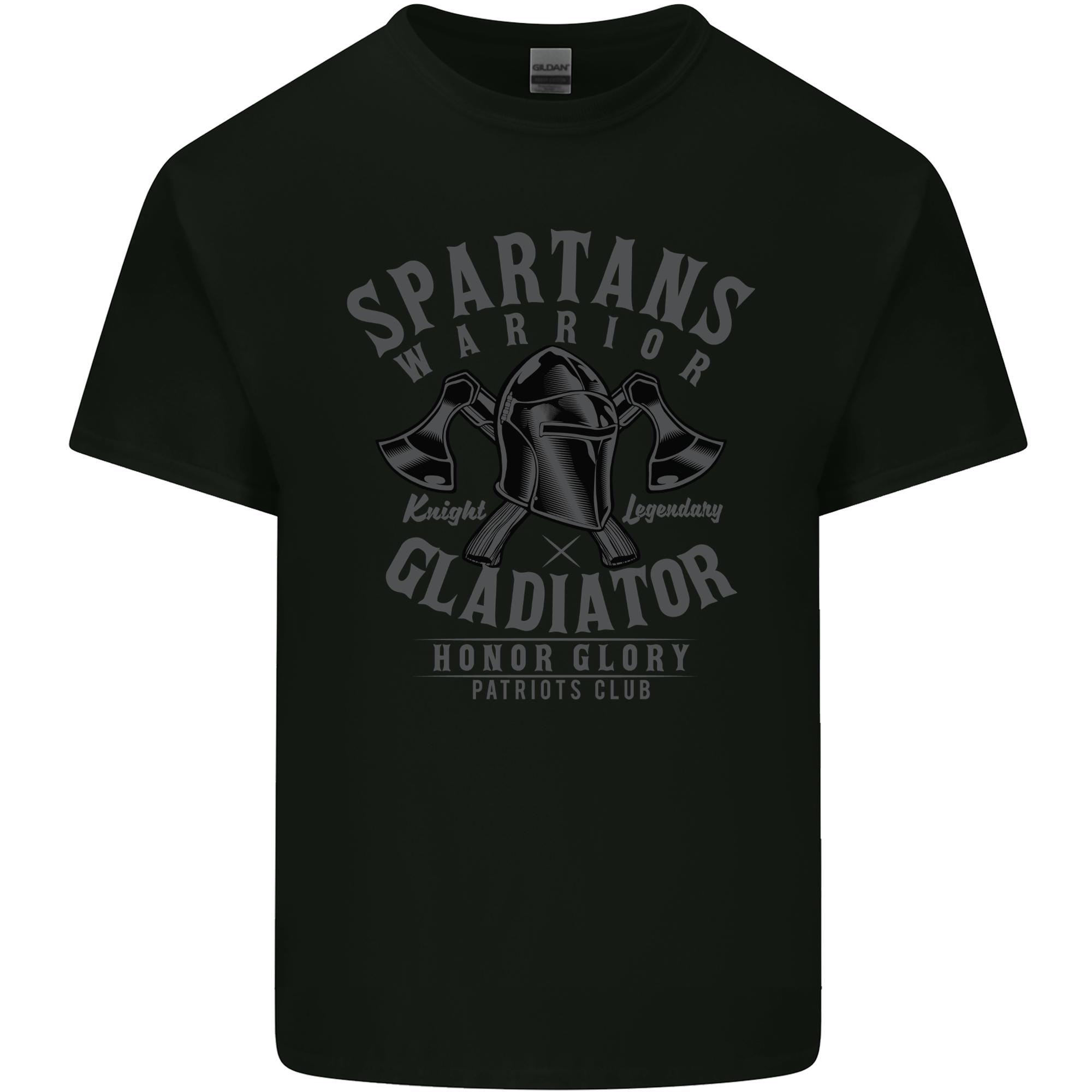 Spartans Warrior Legendary Gladiator Unisexs Light Cotton TShirt S