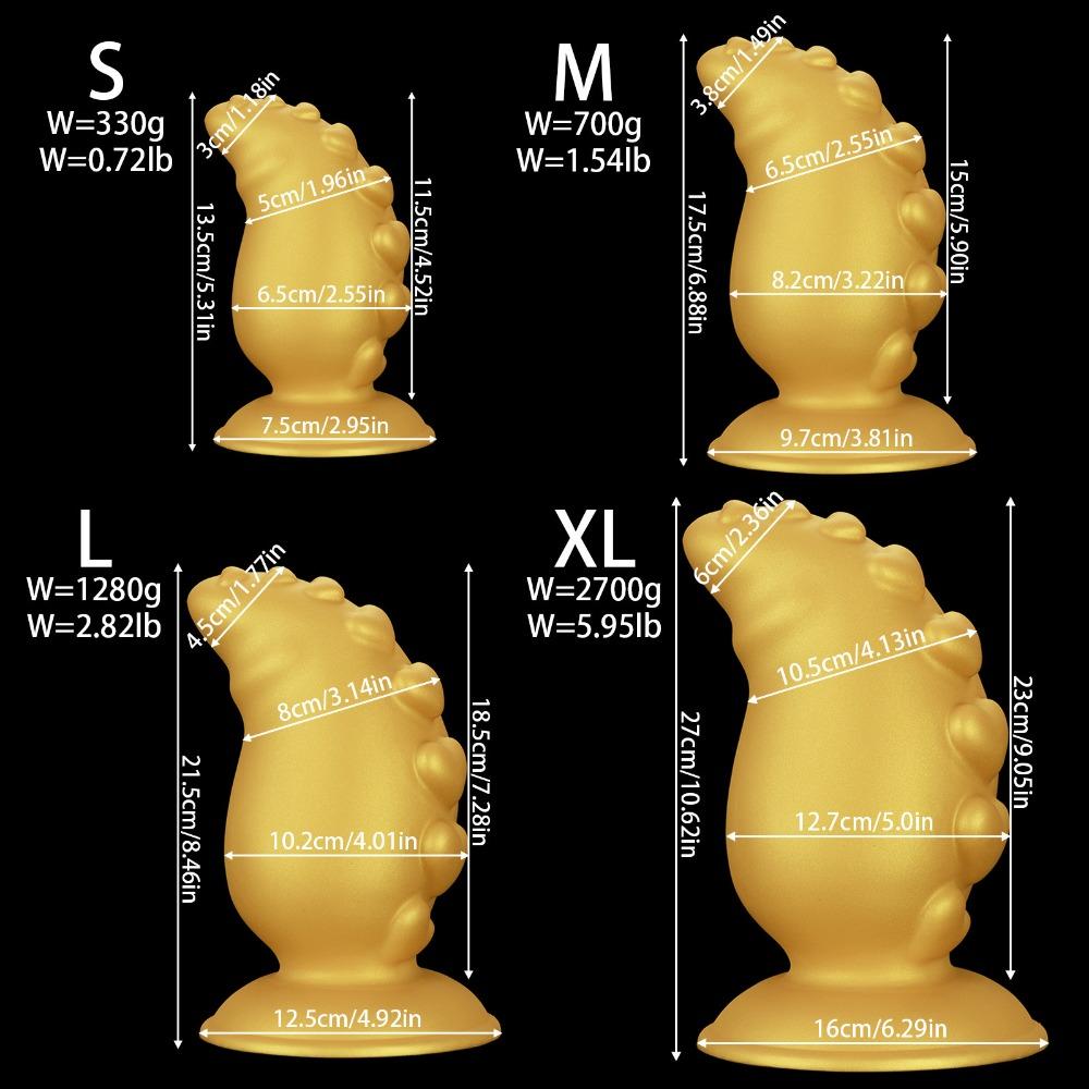 Heart-shaped Extra Large Thick Octopus Anal Plug - Unisex Tentacle Anal Dilator for Couples Intimate Play Adult Sex Toy