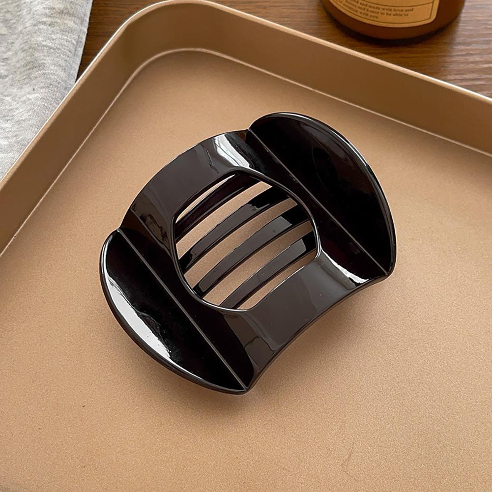 Pinza para el pelo retro con diseño de carey, elegante y sencilla, antideslizante, accesorio para el pelo para mujer.