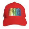 Rainbow Disco Ball Pattern Baseball Cap Visor Western Hat Fishing Hat Cute Unisex Hats Womens