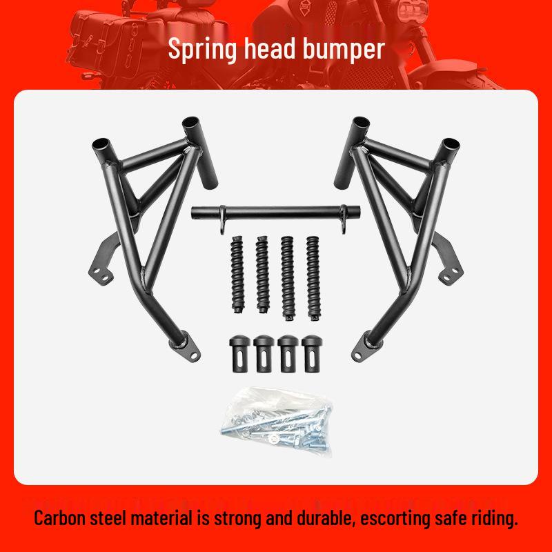 Wuji 500AC Motorcycle Front Bumper Racing Guard Modification Anti-Fall Bar
