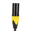 Noiseless Female to Dual Male Plug and Play XLR Y Cord XLR Splitter Cable  Mic Connection