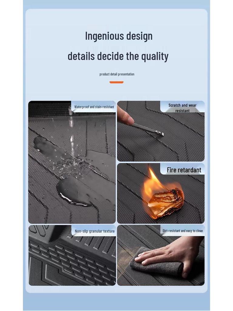 Honda CR-V TPE Floor Mats - Custom Fit for 26 Models with Thickened Carpet