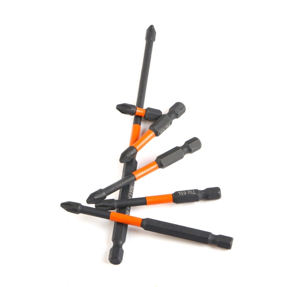 6pcs/10pcs Hight Hardness PH2 Magnetic Batch Head Electric Screwdriver Head