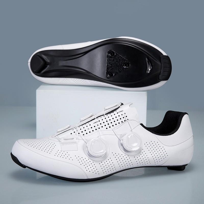 Carbon Fiber Sole Road Cycling Shoes Breathable Lightweight Mountain Bike Unisex Outdoor Riding Footwear