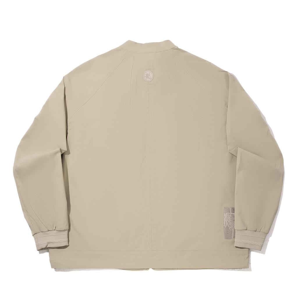 Li Ning X Jackie Chan Collaboration Kung Fu Series Comfortable Casual Simple Stand Collar Loose Solid Color Versatile Sports Jacket AFDV225-5