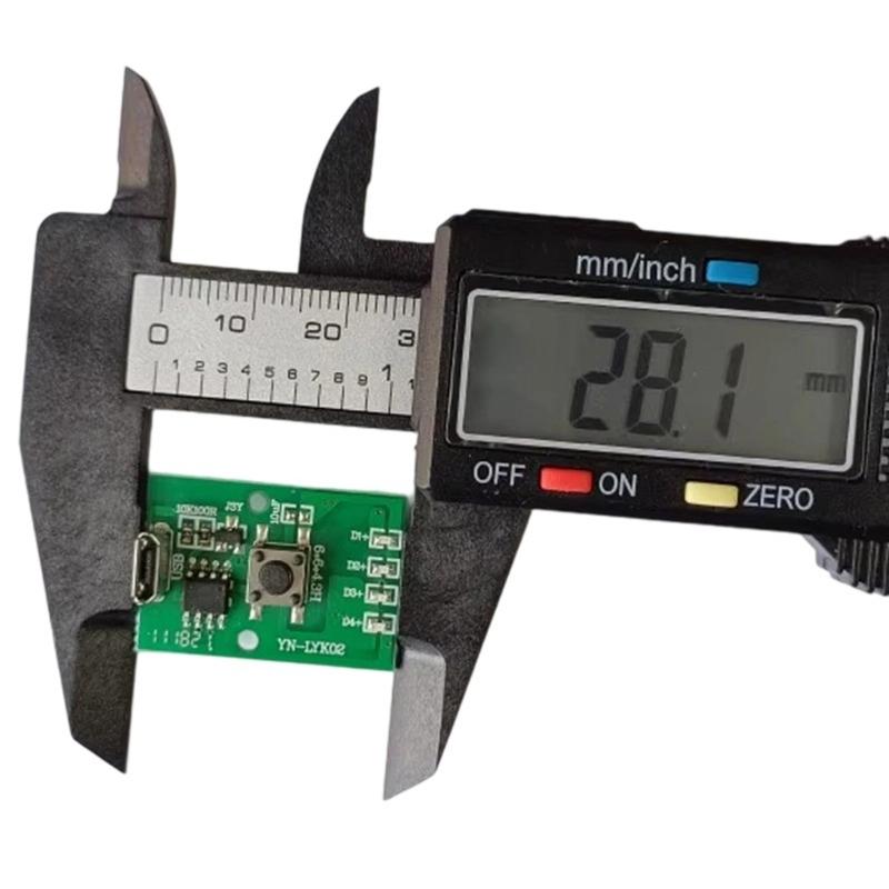 Flashlight Driver Board Headlight Circuit Board Charging Port 3-5W Modified Accessories Fishing Light Circuit Board