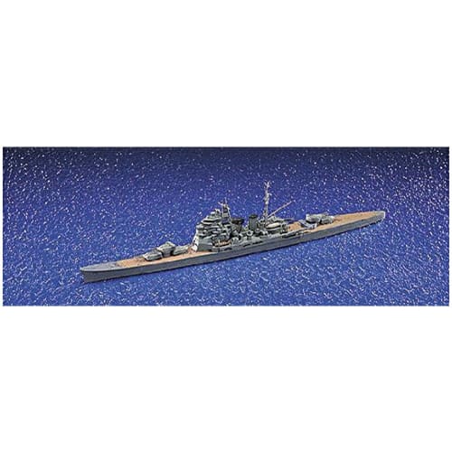 Aoshima Bunka Kyozai 1/700 Waterline Series Japanese Navy Heavy Cruiser Chokai 1942 Plastic Model 340