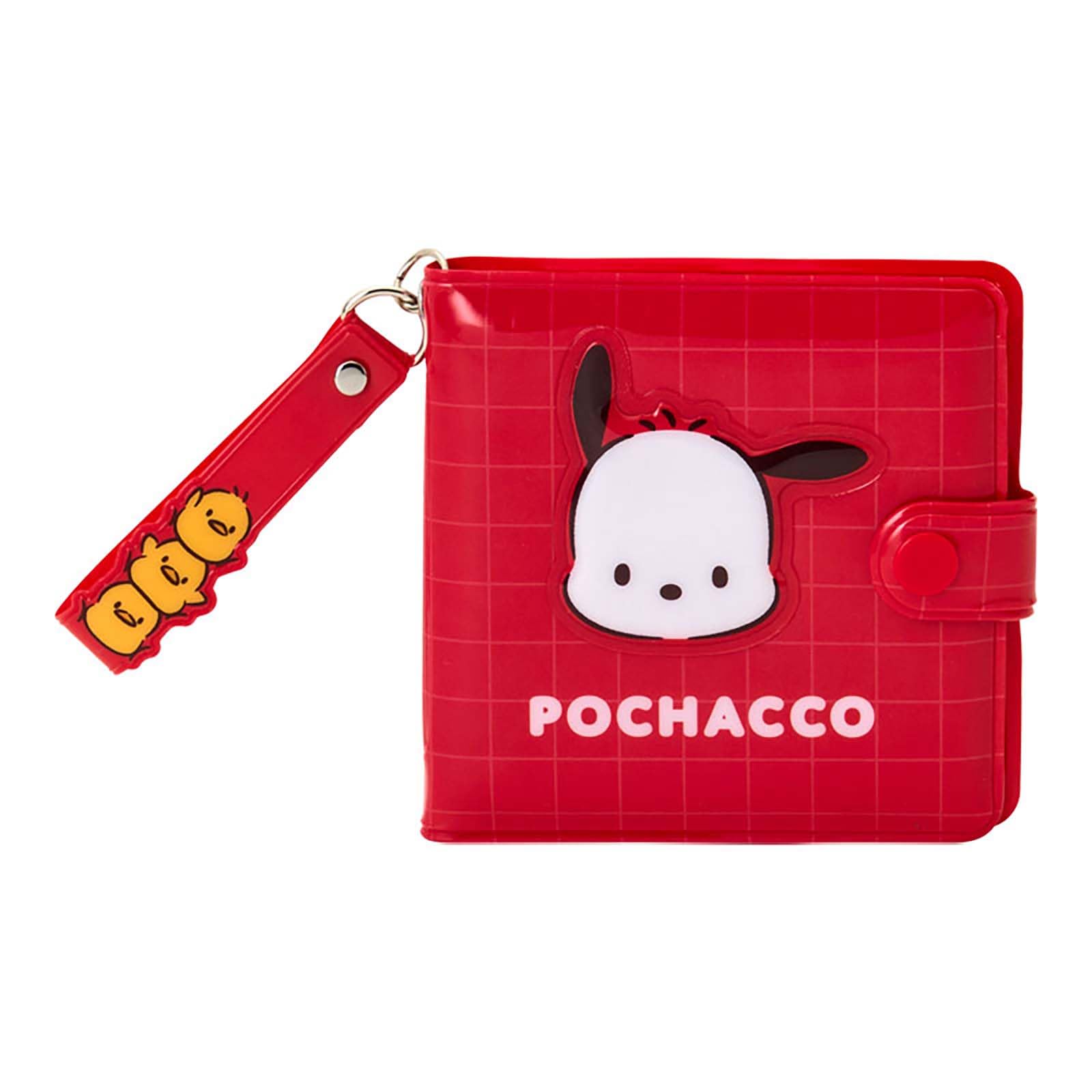 Sanrio Vinyl Wallet Pochacco suitable for ages 3 and 727741 (Pochacco & P-chan s Favorites) Bi-fold type, up,