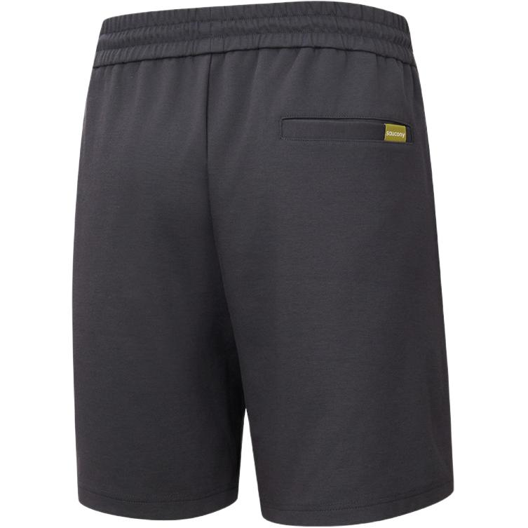 Saucony Natural Echo Fashion Soft Comfortable Sports Casual Shorts Unisex Shorts Dark-Gray SA3259HP42O-GR248