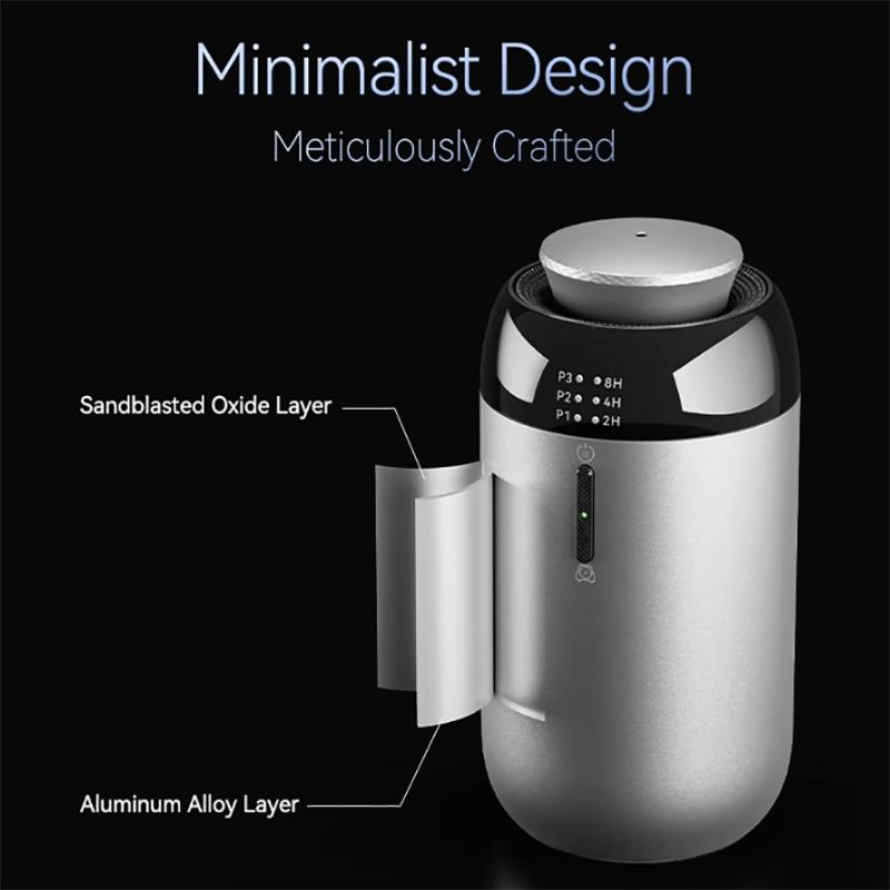 NAMSTE 2000mAh Fragrance Machine Aroma Diffuser Electric Scent Diffuser Nebulizer for Car Air Freshener Diffuser Essential Oils