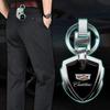 1PCS 3D Metal Car Logo Key Rings Keyring Logo Stying Shield Shaped Keychain For Cadillac XT5 XTS CTS BLS SLS DTS SRX Escalade Tiburon Deville
