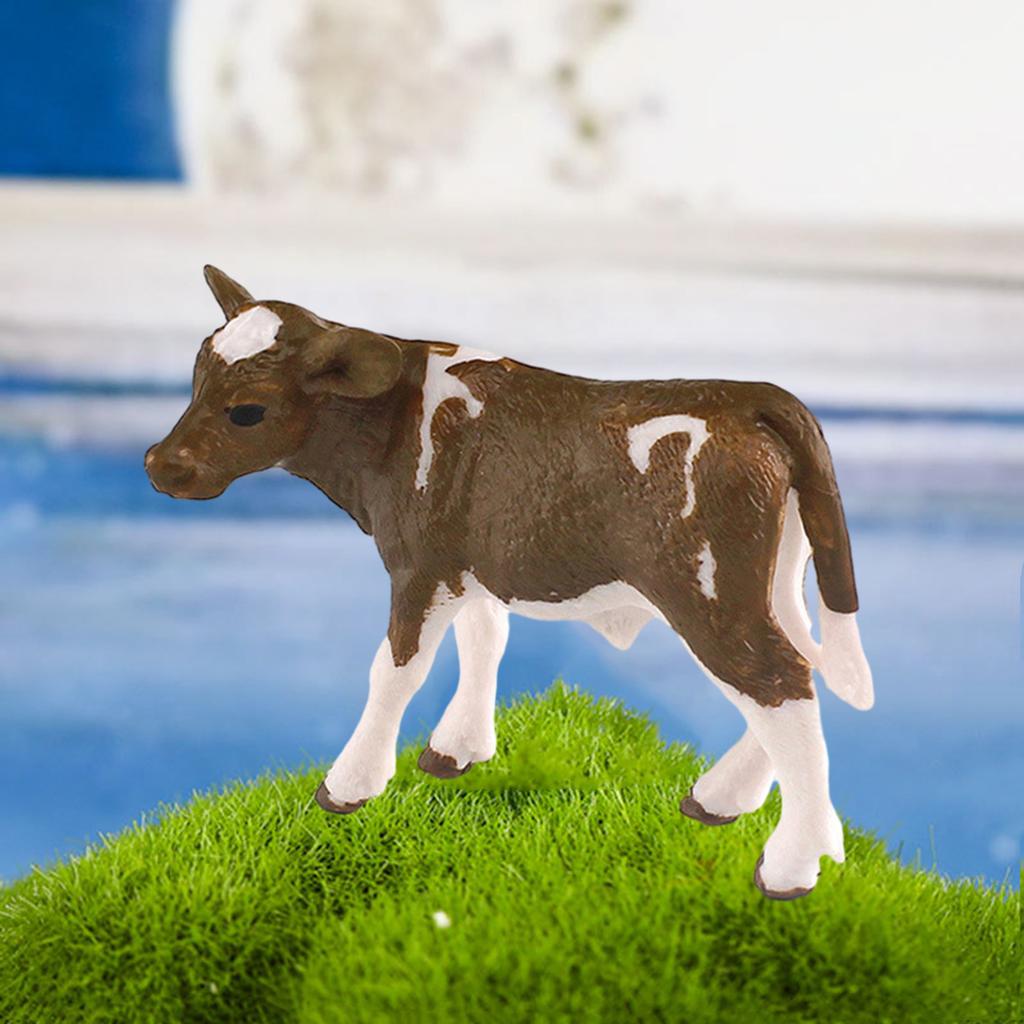 Animal Figurine Realistic Alpaca Goat Deer Ostrich Horse Forest Woodland Creatures Figure Kids Educational Wild Animal Toy