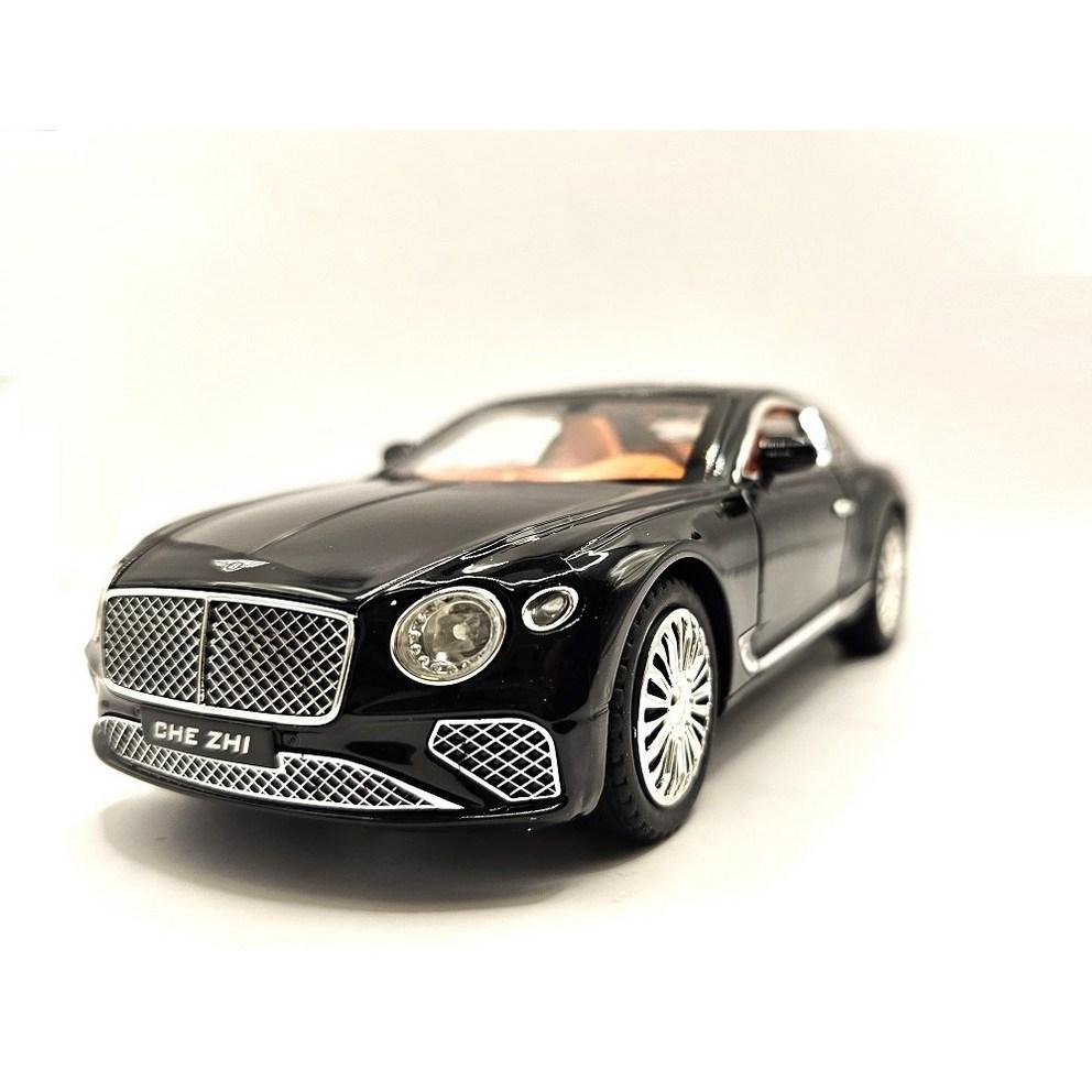 Bentley Continental Coupe 1:24 Die-Cast Model Car, Black