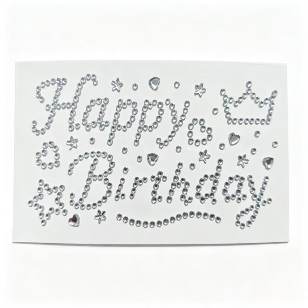 3D Gift Wrapping Stickers Love Heart Star Pattern DIY Packing Stickers for Gift Box Decoration