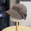 Autumn and Winter Thickened and Warm Fisherman Hat Enlarged and Deepened Face Showing Small Plain Face Versatile Peaked Cap