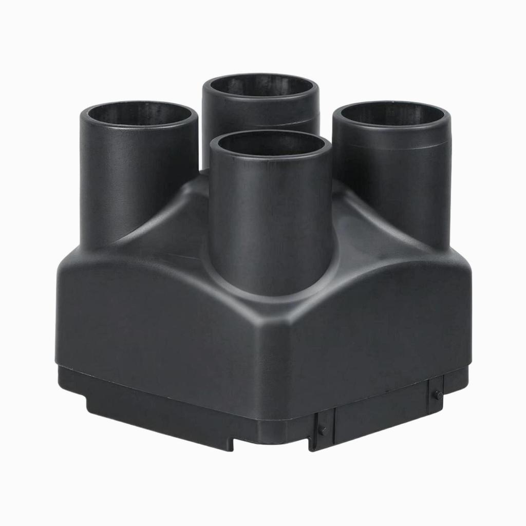 2KW Diesel Heater Air Outlet Cover with Four 42mm Duct Ports