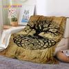Tree of Life Nature Viking Yggdrasil Norse Soft Flannel Blankets,Throw Blanket Comfortable Blanket for Picnic Beds Home Bedroom