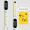 New Cartoon LED Waterproof Sports Watch: Cute Anime Design for Students