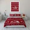 "Red Winter Deer Bedding Set" Bedding Duvet Cover Set Duvet Cover Pillowcases (1 * Duvet Cover 2 * Pillowcases, Without Duvet Insert)
