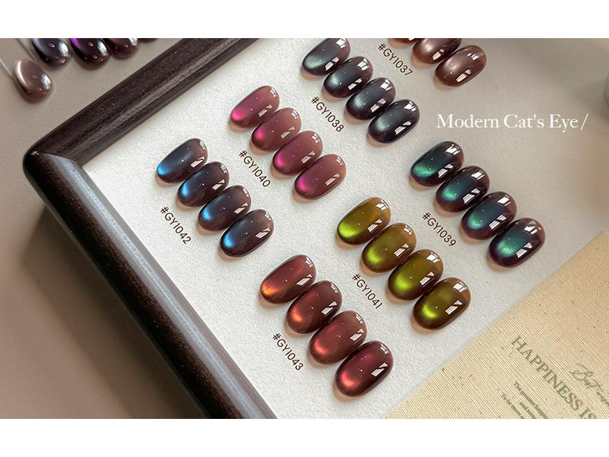 Goya Cat Eye Gel Polish 2026: Autumn/Winter Aurora Nail Art.