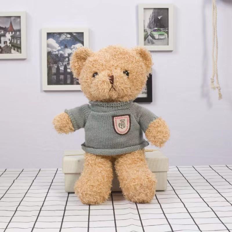 Cute Sweater Bear Plush Toy Doll Teddy Bear Doll Birthday Gift