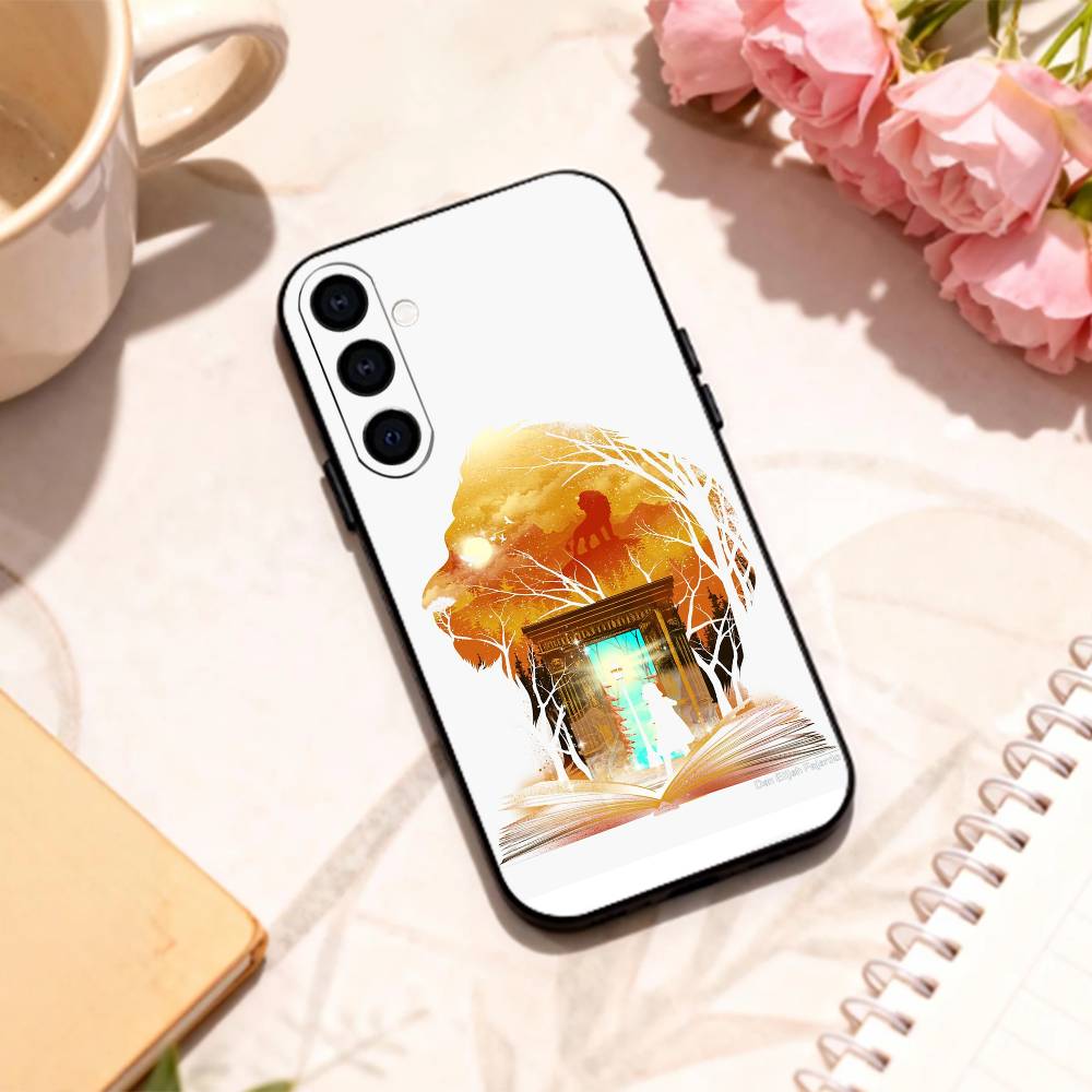 

Чехол для телефона T-The C-Chronicles-OfNarnia для Samsung Galaxy A73, A72, A71, A70, A53, A52, A51 и других моделей, мягкий, черный. Samsung a30 a20