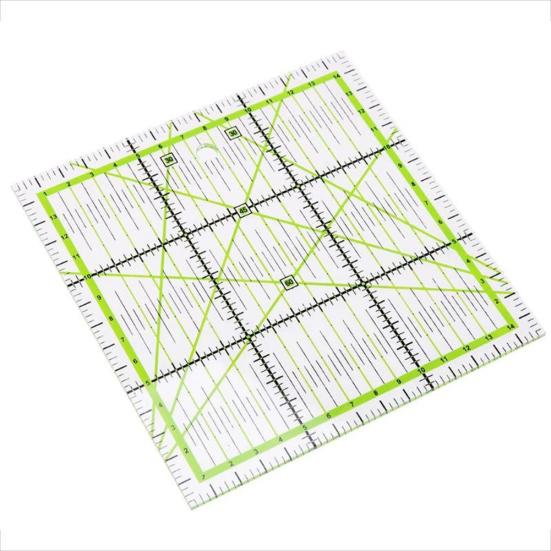 Square Patchwork Tailor Cloth Cutting Quilting Ruler DIY Handmade Sewing Tool