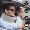 Travel Neck U-shaped Pillow Portable Airplane Soft Noon Break Sleep Pillows Neck Protection Support Memory Foam Snail Pillow