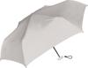 Folding Manual Light 50cm [Nakaya] Women's Umbrella, Opening, Plain, Flat, Gray, Lightweight,