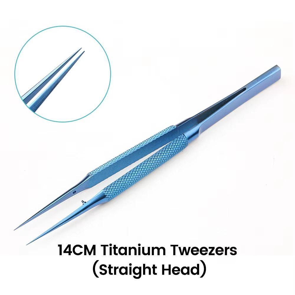 140mm Titanium Zinc Zinc Alloy Tweezers Precision Repair Hand Tools Motherboard