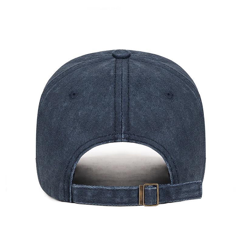 Zhenyueqi Retro Washed Faded Baseball Cap with Coconut Tree Embroidery