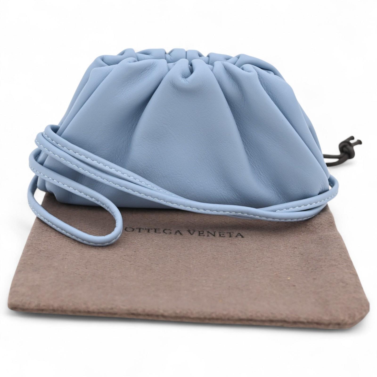 

Auth Bottega Mini The Pouch Pochette bo5252cc