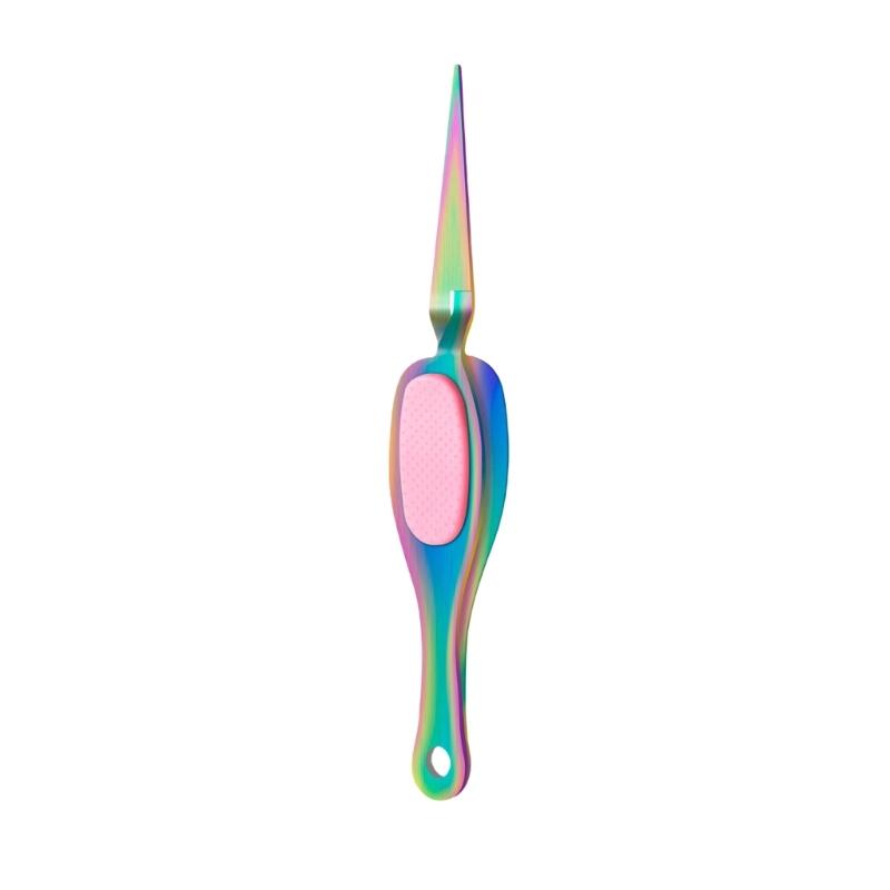 Пинцет для рукоделия Пинцет с перекрестным замком Пинцет из нержавеющей стали Зажимной пинцет Обратный хват для рукоделия, бисероплетения и проектов 1