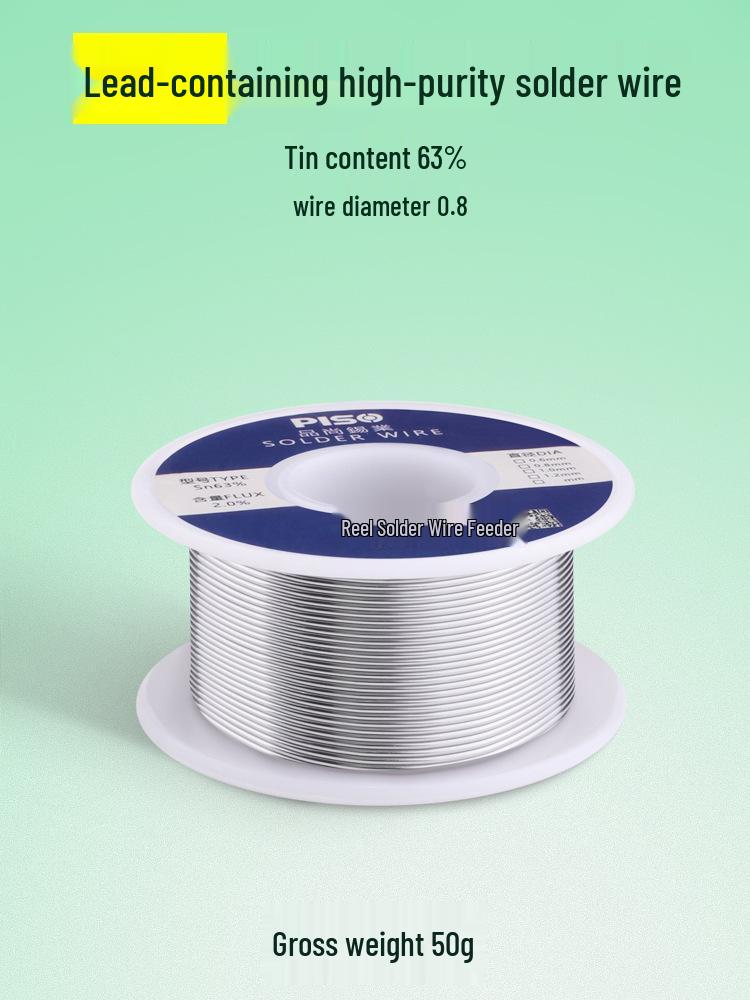 Nagy tisztaságú, alacsony hőmérsékletű forraszhuzal gyantával - Ideális háztartási használatra