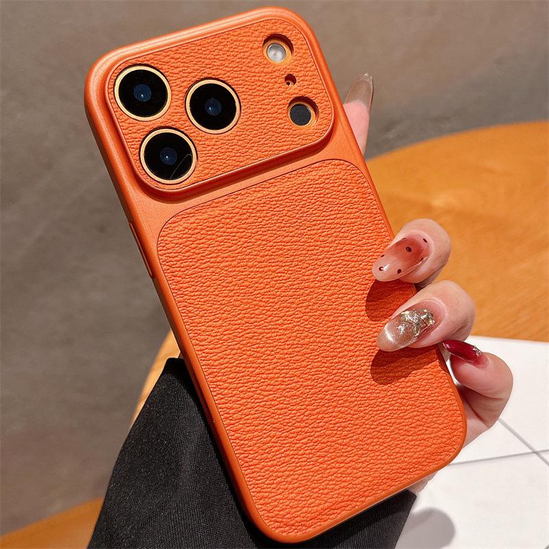 

Lychee Pattern Hard Case for iPhone 17 Pro Max - Compatible with iPhone 14/13, Colorful Cross-Border Design iPhone 17