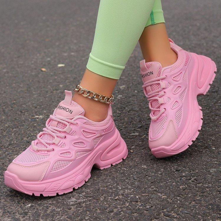 Daddy Shoes Women's Mesh Little White Shoes Women's Platform Casual Shoes Sports Women's Shoes. Large Quantity from Excellent